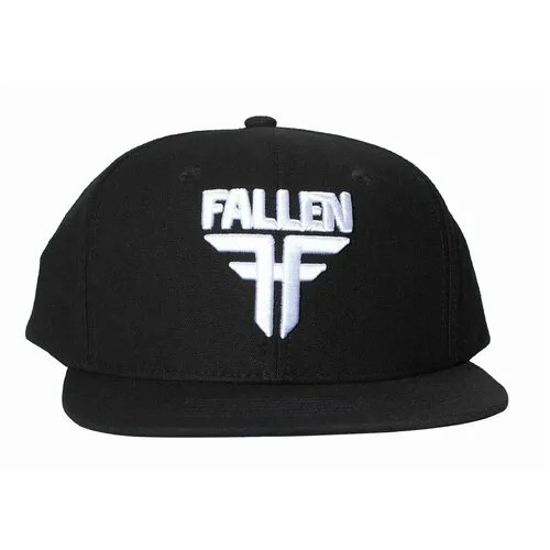 Кепка Fallen insignia flat black