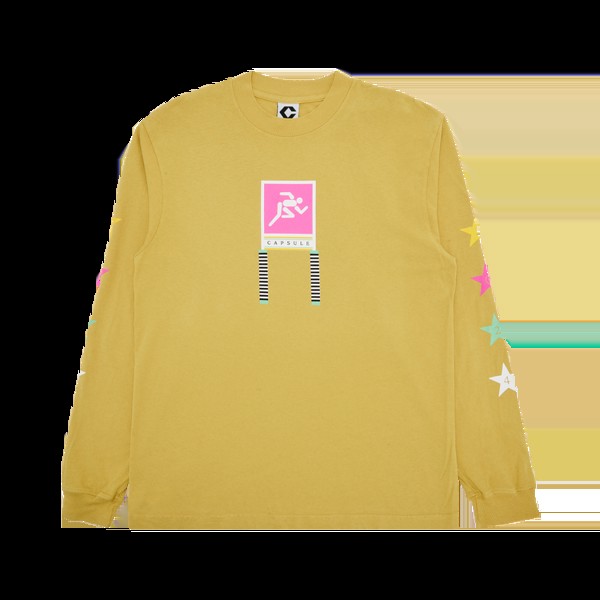 Лонгслив Capsule Olympic Team Long-Sleeve, бежевый