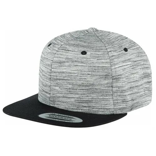 Бейсболка FLEXFIT арт. 6089SC (черный / серый), размер ONE