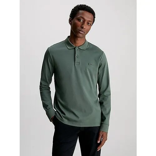 Лонгслив CALVIN KLEIN, размер S, зеленый
