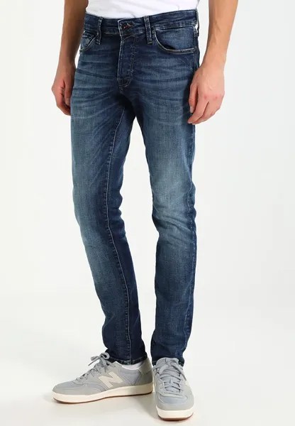 Джинсы Slim fit Jack & Jones Jjiglenn Jjicon, синий деним