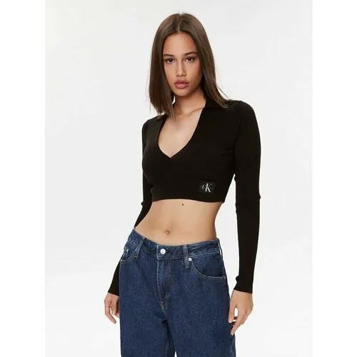 Топ Calvin Klein Jeans, размер M [INT], черный