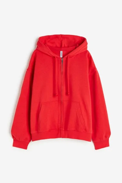 Худи женское H&M 993762022 красное XS (доставка из-за рубежа)