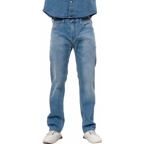 Джинсы зауженные Levi's, размер 33/30, голубой