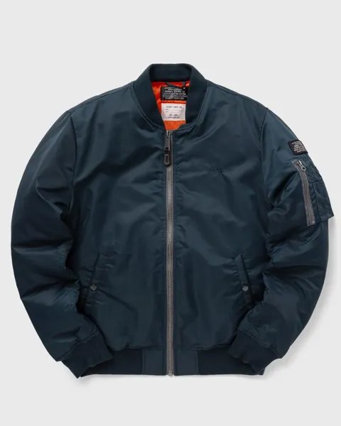 Куртка Schott Nyc Bomber Jacket, темно-синий