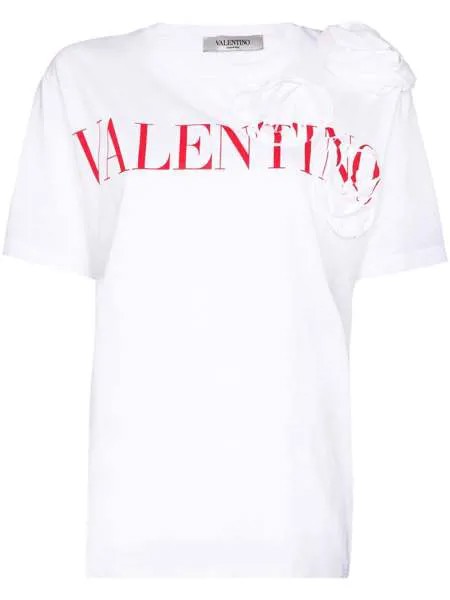 Valentino Rose Blossom cotton T-shirt