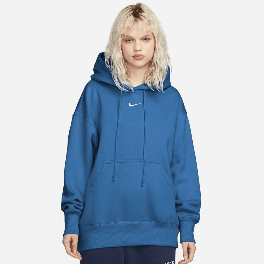 Спортивная одежда Объемная толстовка из флиса Phoenix NIKE, цвет star blue/black