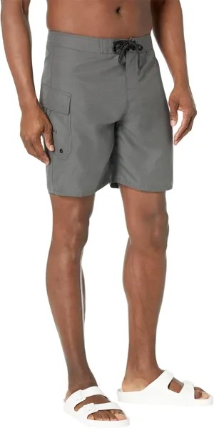 Шорты для плавания Dawn Patrol 19 дюймов Rip Curl, цвет Black Heather