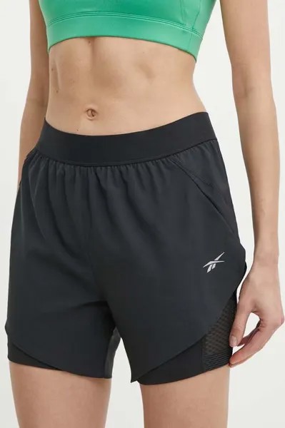 Шорты для бега Reebok, черный