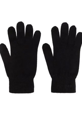 Armani Exchange перчатки с вышитым логотипом