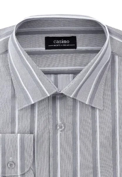 Рубашка мужская CASINO c331/1/5475/Z серая 41