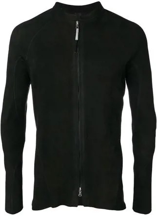 Isaac Sellam Experience кожаная куртка 'Arpenteur' с металлическим декором на спине