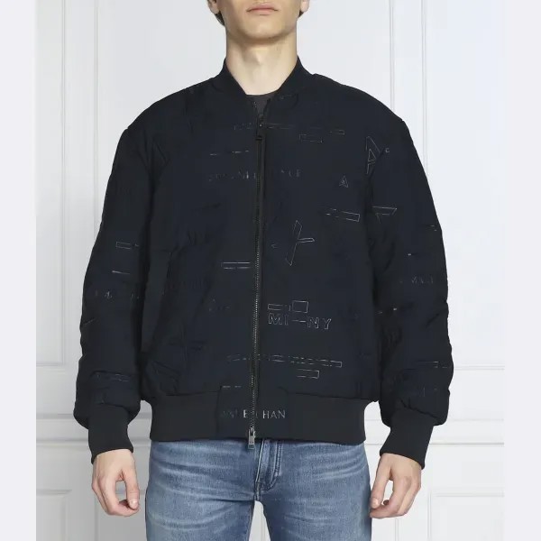 Бомбер стандартного кроя Armani Exchange, синий
