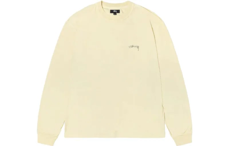 Футболка с длинными рукавами Stüssy Lazy Stussy, светло-зеленый