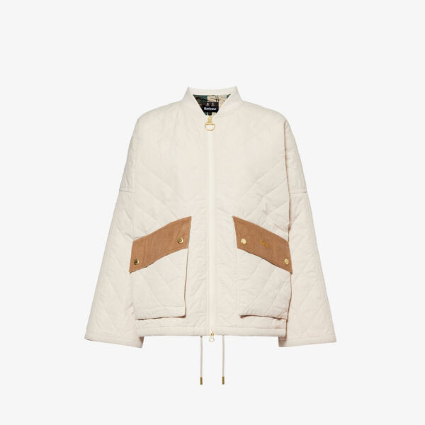 Дутая куртка bowhill Barbour, цвет french oak