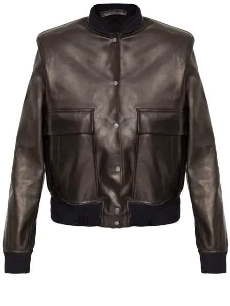 Куртка Salvatore Santoro Leather bomber, черный