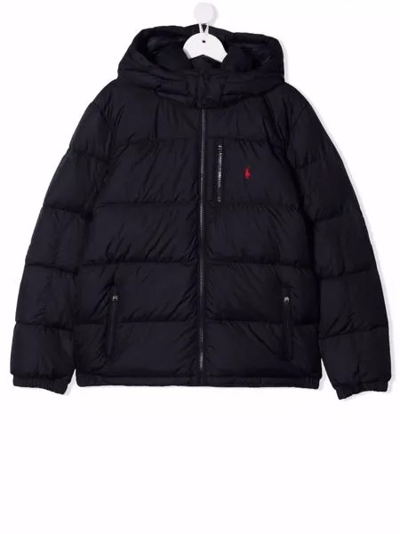 Ralph Lauren Kids пуховик на молнии