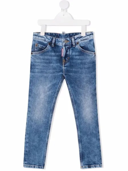 Dsquared2 Kids узкие джинсы средней посадки