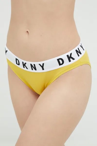 DKNY трусики DKNY, желтый