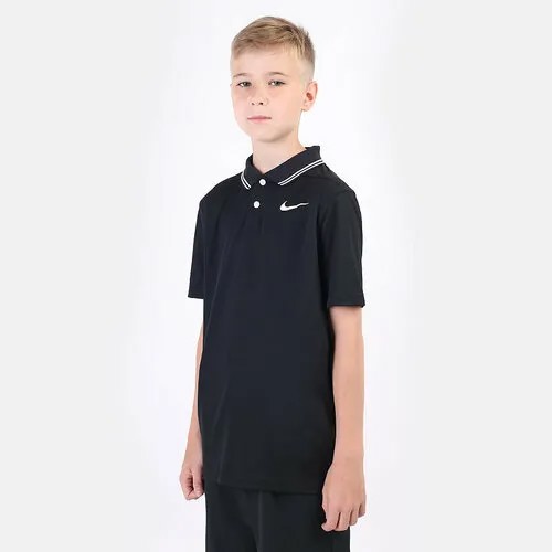 Поло NIKE Dri-FIT Victory Boys' Golf Polo, размер XS, черный