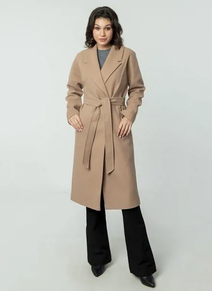 Пальто женское Giulia Rosetti 56204 бежевое 42 RU