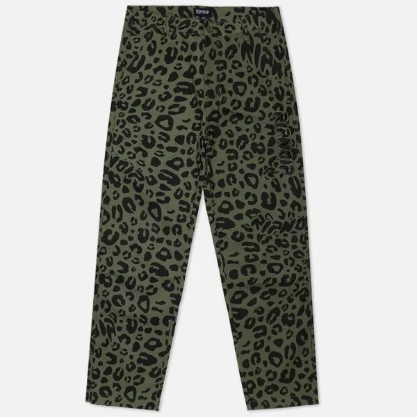 Мужские брюки Ripndip Spotted Cotton Twill оливковый, Размер 32