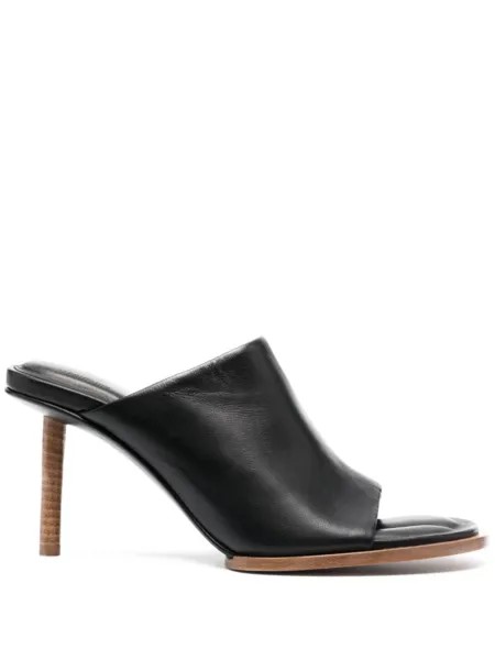 Jacquemus мюли Les Mules Rond Carré, черный