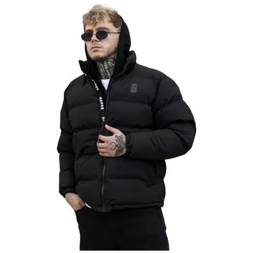 Парка BANDA, демисезон/зима, силуэт прямой, размер XXL, черный