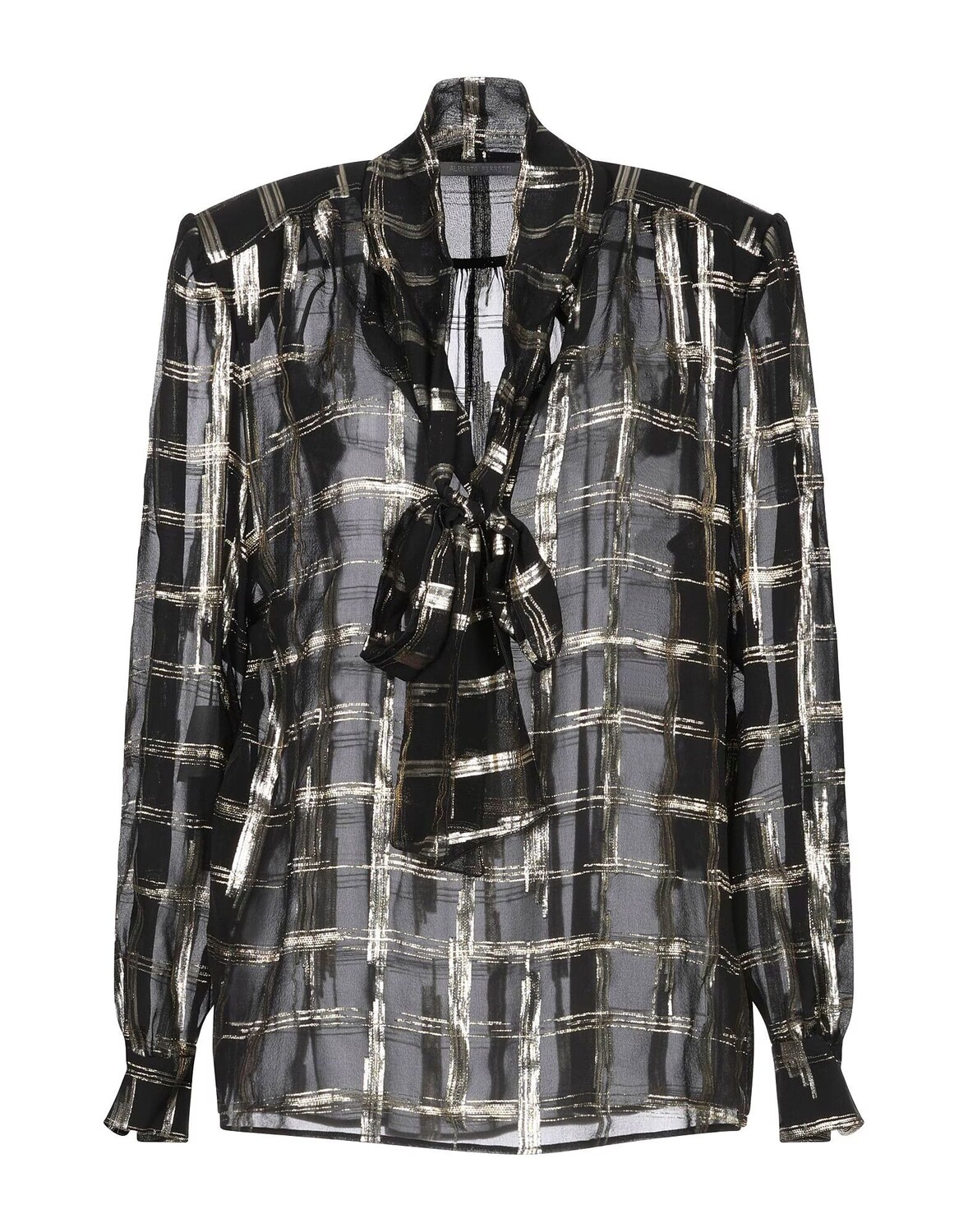 Рубашка Alberta Ferretti, черный