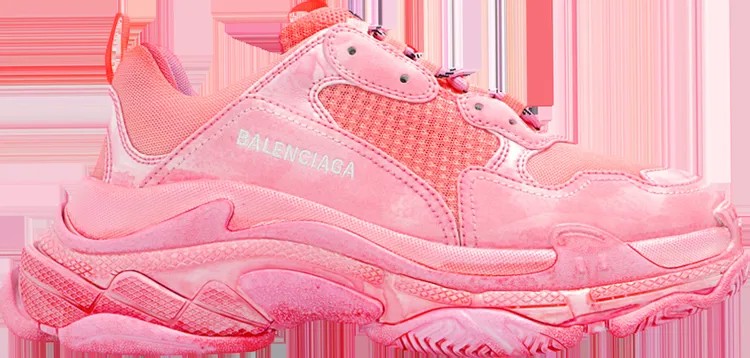 Кроссовки Balenciaga Wmns Triple S Sneaker DIY - Pink, розовый