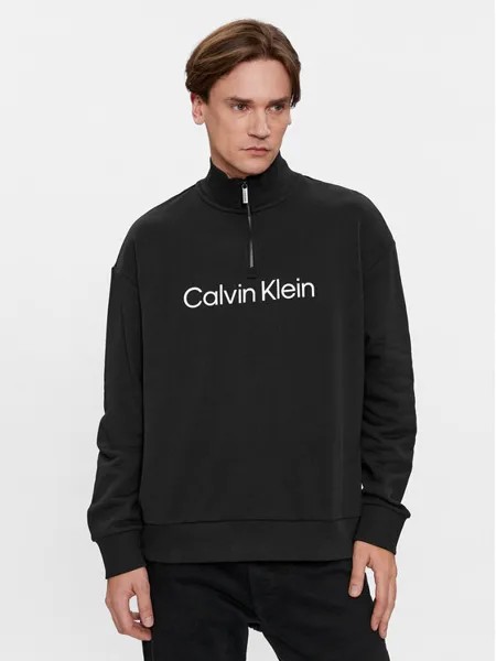 Толстовка обычного кроя Calvin Klein, черный