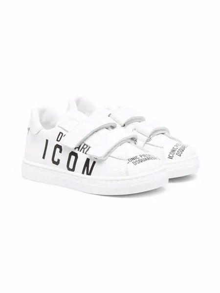 Dsquared2 Kids кроссовки на липучках с логотипом