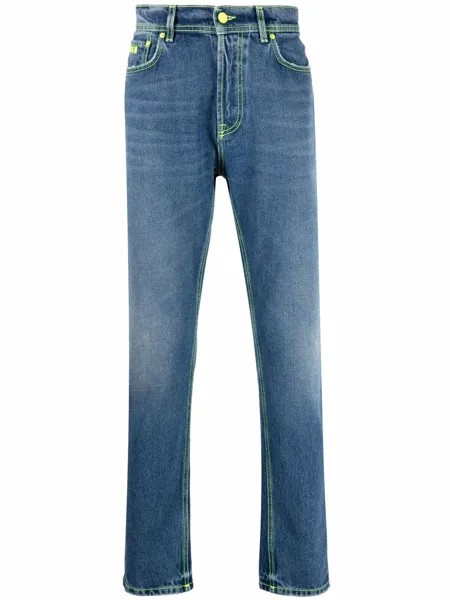 MSGM прямые джинсы средней посадки