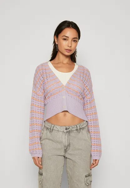 Кардиган ONLASA V NECK CARDIGAN ONLY Petite, цвет pastel lilac/tangerine