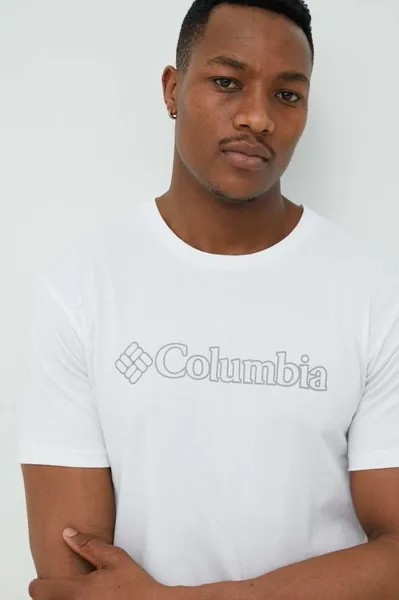 Спортивная футболка Pacific Crossing II Columbia, белый