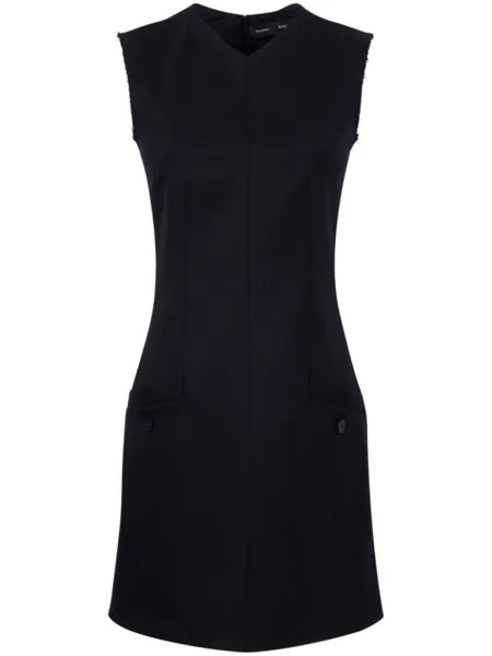 Proenza Schouler мини-платье без рукавов Skyler, черный
