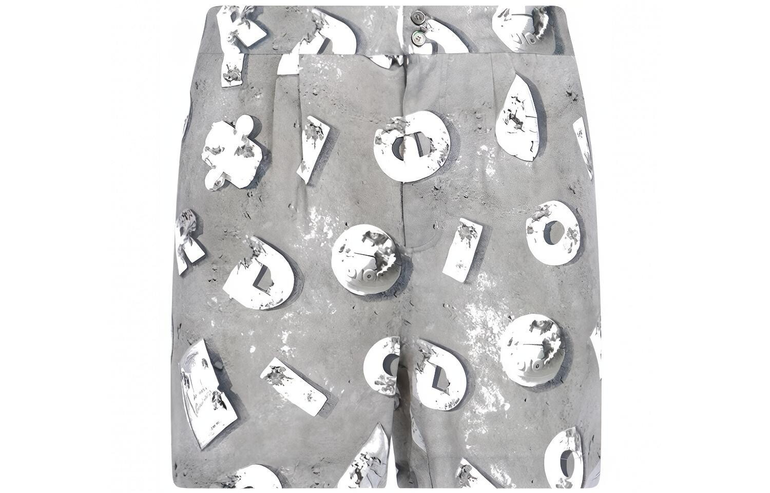 Daniel Arsham Quarterly Новые продукты Повседневные шорты Мужские Серые Dior, серый