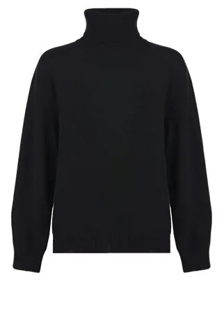 Черная водолазка из шерсти Dsquared2 детская