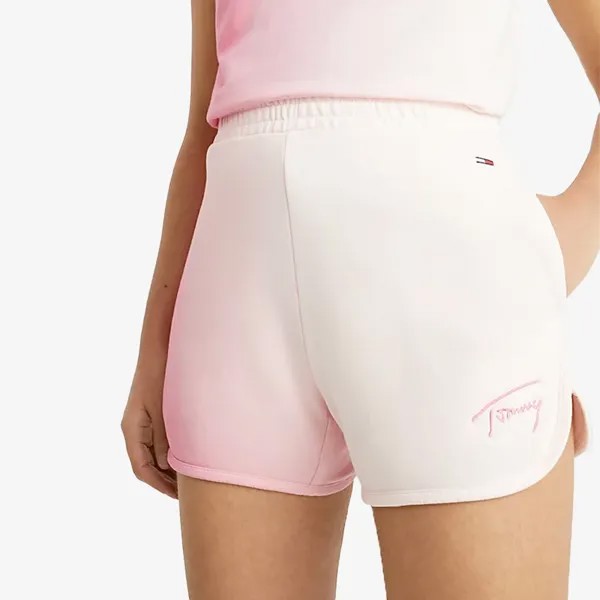 Шорты Signature Dip Dye Shorts 'Baby Pink' Tommy Jeans, розовый