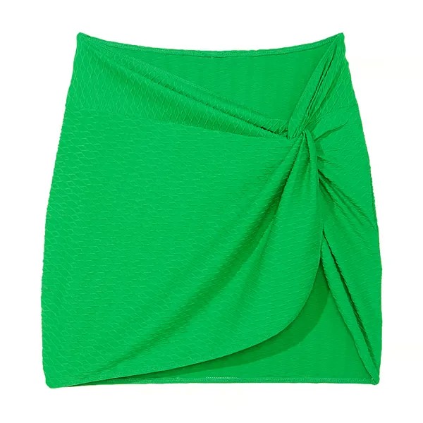 Накидка Victoria's Secret Swim Mini Sarong Coverup, зеленый