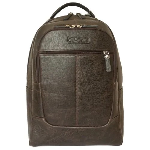 Мужской кожаный рюкзак Carlo Gattini Coltaro brown 3070-04