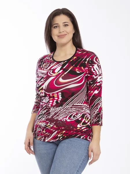 Лонгслив женский Magic Lady cl1314_c1044 бордовый 50 RU