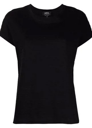 A.P.C. футболка в полоску