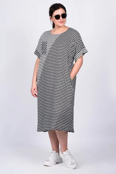 Платье женское SVESTA R1105/2NoBl черное 56