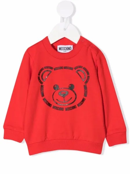 Moschino Kids джемпер с принтом Teddy Bear