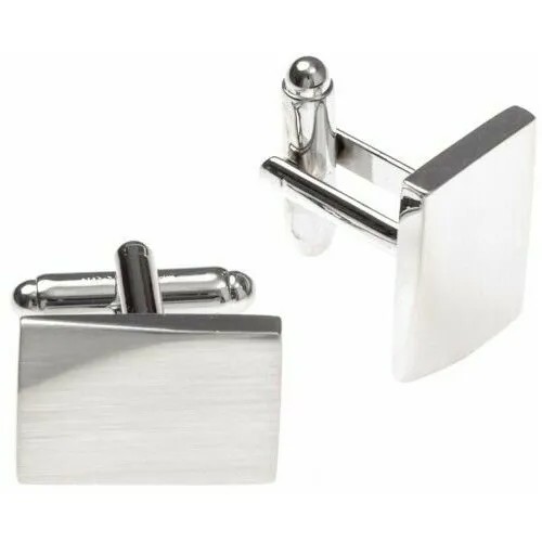 Запонки WowMan Accessories, серебряный