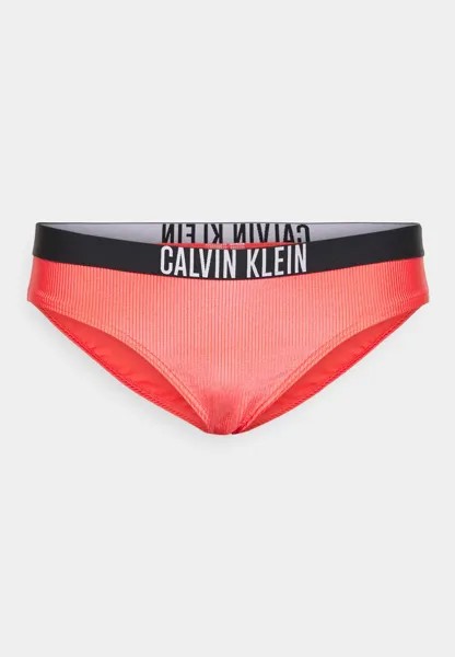 Низ бикини CLASSIC PLUS SIZE Calvin Klein Swimwear, коралловый краш