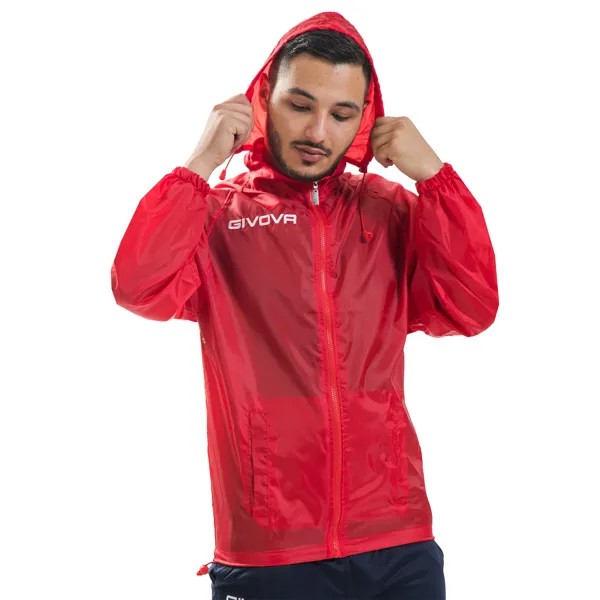 Дождевик мужской Givova RJ001 красный S