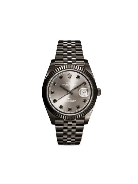 MAD Paris кастомизированные наручные часы Rolex Datejust pre-owned 41 мм