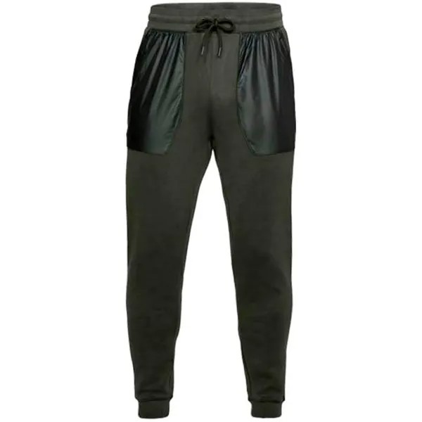 Мужские спортивные брюки практичного трикотажа 1306458 357 Under Armour, хаки